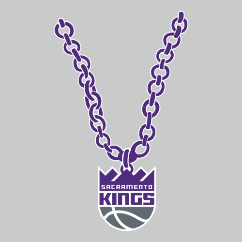 Sacramento Kings Necklace logo vinyl decal